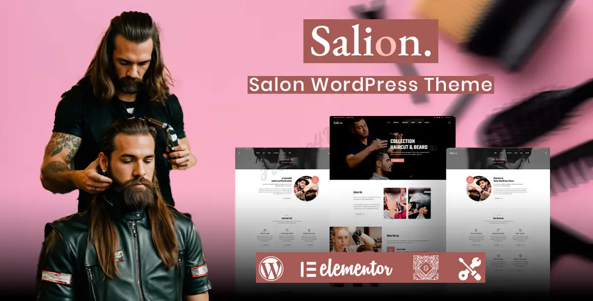 Salion – A Hair Salon WordPress Theme