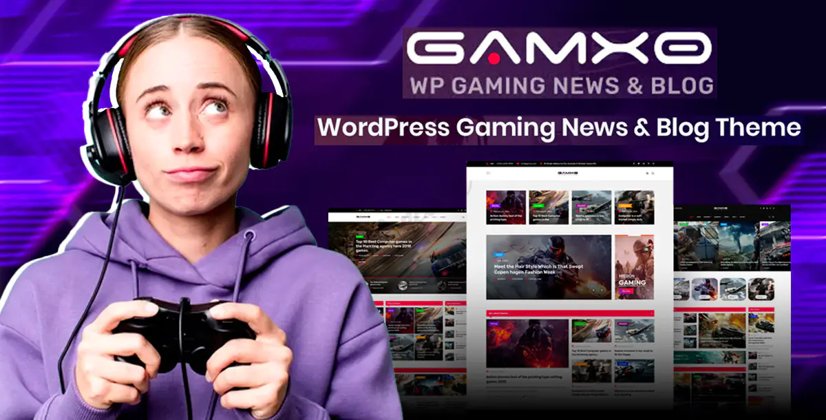 Gamxo - WordPress Gaming News & Blog Theme