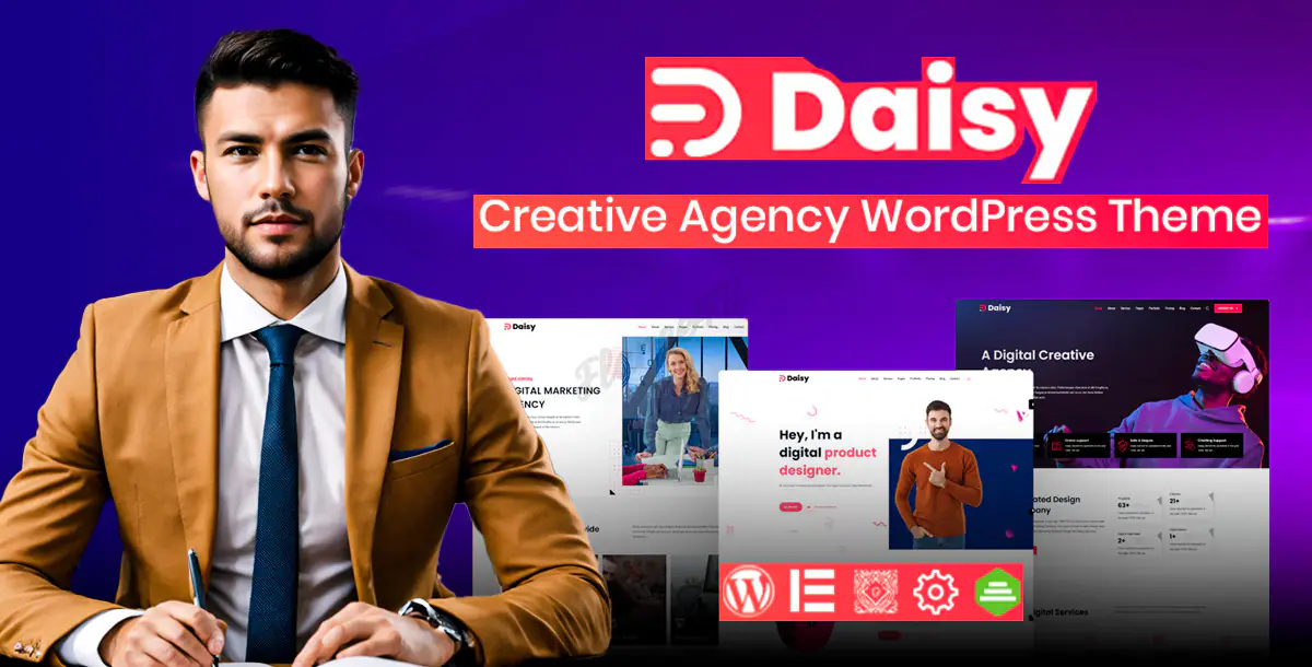 Daisy - Creative Agency WordPress Theme