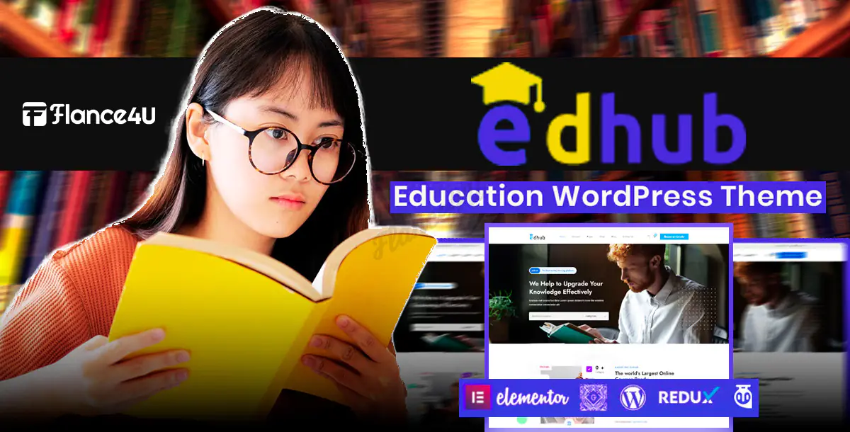 Edhub - Education WordPress Theme with Learning Management System (LMS)