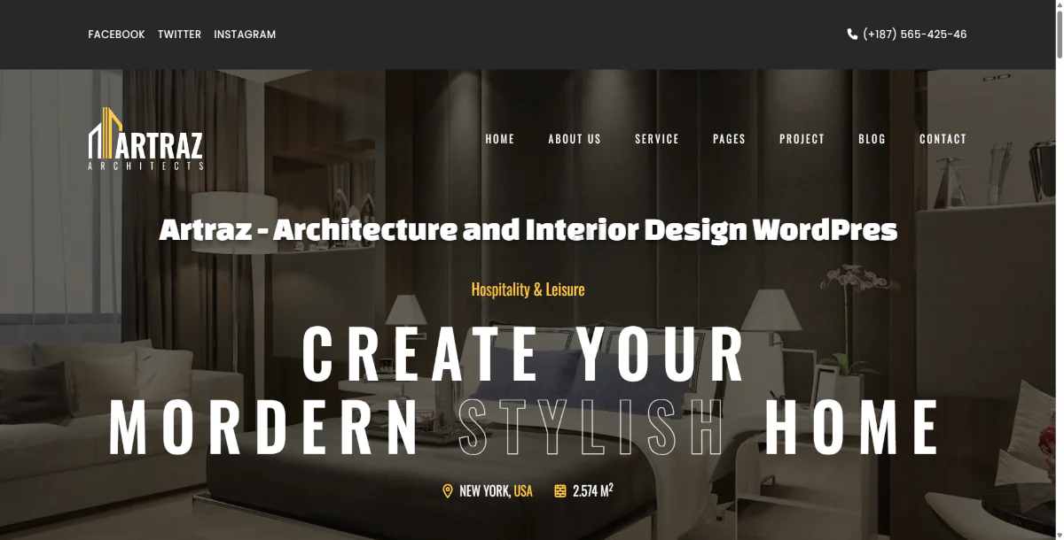 Artraz - Architecture and Interior Design WordPres